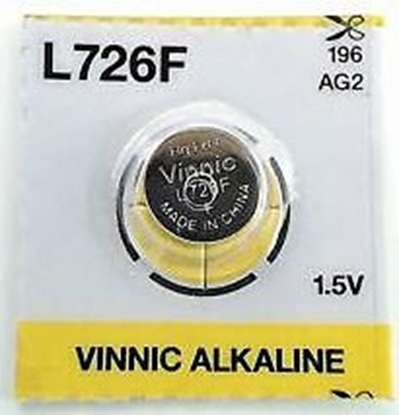 Attēls no BATG2.VNC; G2 baterija Vinnic Alkaline LR726/SR59/396 bez iepakojuma 1gb.