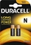 Attēls no BATN.D2; LR01 baterijas 1.5V Duracell Alkaline N/MN9100 iepakojumā 2 gb.