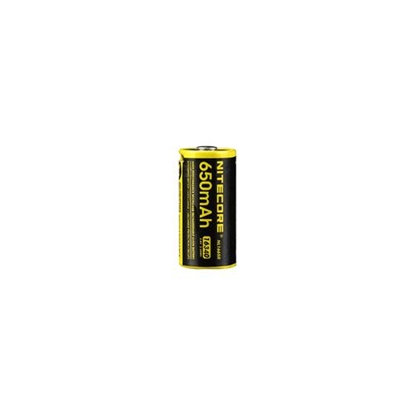 Attēls no BATTERY RECH. 650MAH 3.6V/NL1665R NITECORE