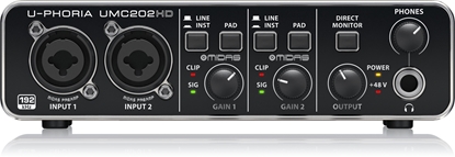 Attēls no Behringer UMC202HD recording audio interface