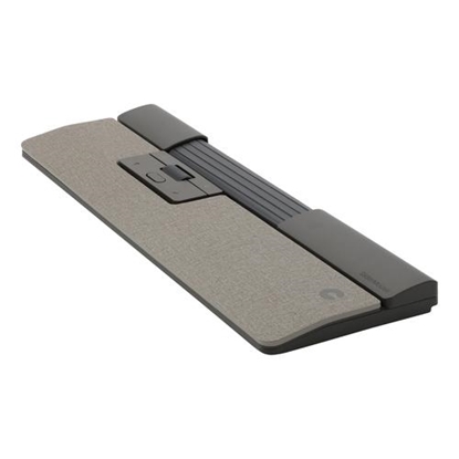 Attēls no Contour Design SliderMouse Pro Wireless with Slim wrist rest in fabric Light Grey