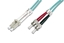 Picture of DIGITUS LWL Patchkabel LC -> ST 2.00m  Multimode Duplex OM3