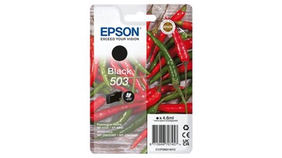 Picture of Epson ink cartridge black 503                       T 09Q1