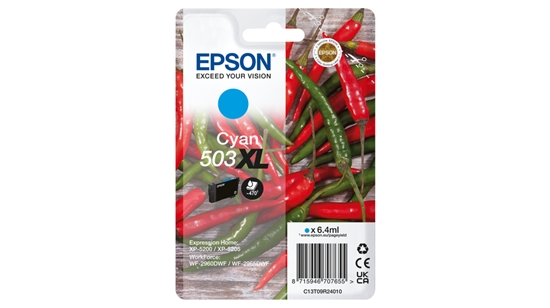 Picture of Epson ink cartridge cyan 503 XL                    T 09R2
