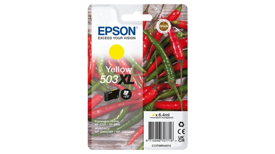 Picture of Epson ink cartridge yellow 503 XL                    T 09R4