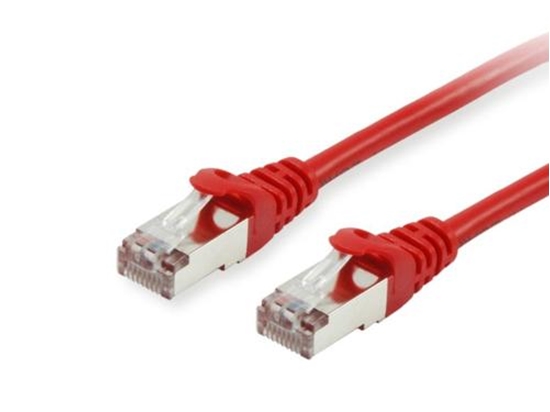 Изображение Equip Cat.6A S/FTP Patch Cable, 10m, Red