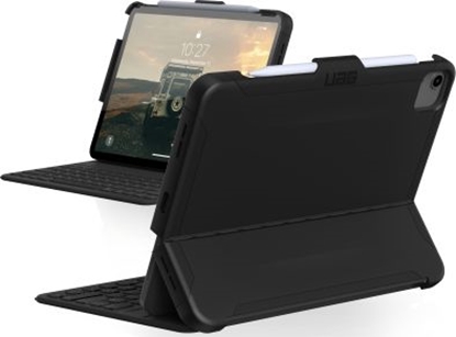 Attēls no Urban UAG Scout - obudowa ochronna do iPad Pro 11" 1/2/3G, iPad Air 10.9" 4G z uchwytem do klawiatury (czarna)