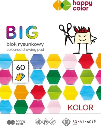 Изображение GDD Blok rysunkowy A4 60k mix kolorów