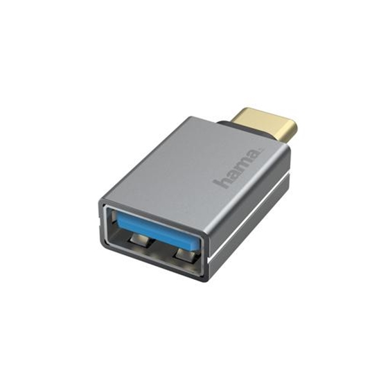 Picture of Adapter USB Hama USB-C - USB Szary  (002003000000)