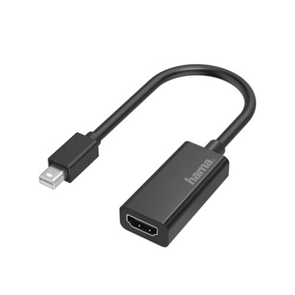 Изображение Adapter AV Hama DisplayPort Mini - HDMI czarny (002003320000)