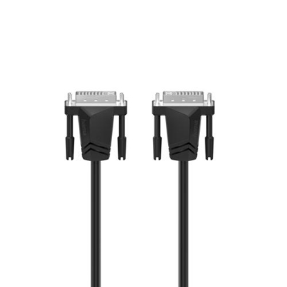 Изображение Kabel Hama DVI-I - DVI-I 1.5m czarny (002007060000)