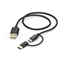 Изображение Hama 178327 USB cable 1 m USB 2.0 USB A Micro-USB A Black