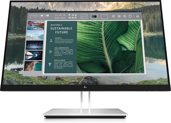 Picture of HP E24u G4 computer monitor 60.5 cm (23.8") 1920 x 1080 pixels Full HD LCD Black, Silver