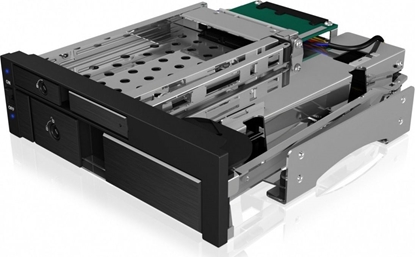 Attēls no ICY BOX IB-173SSK 13.3 cm (5.25") Storage drive tray Black