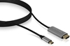 Picture of ICY BOX IB-CB020-C HDMI cable 1.8 m HDMI Type A (Standard) Black, Silver