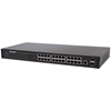 Изображение Intellinet 24-Port Network Switch, 24-Port (RJ45), Rackmount, Gigabit, 4 SFP, Ethernet Web-Smart, 10/100/1000 Mbit/ (Euro 2-pin plug)