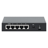 Picture of Intellinet 5-Port Gigabit Switch with PoE Passthrough, 4 x PSE PoE ports, 1 x PD PoE port, IEEE 802.3at/af Power-over-Ethernet (PoE+/PoE), IEEE 802.3az Energy Efficient Ethernet, Desktop