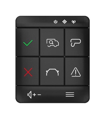 Picture of Yanosik XS remote control Wired Press buttons