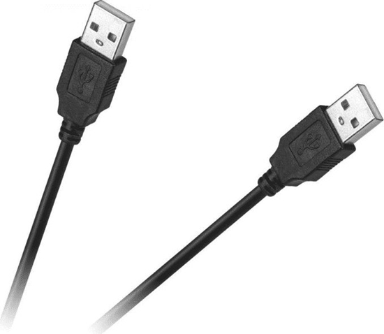 Picture of Kabel USB Deco-Line USB-A - USB-A 3 m Czarny (4957)