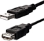 Изображение Kabel USB Logo USB-A - USB-A 1.8 m Czarny