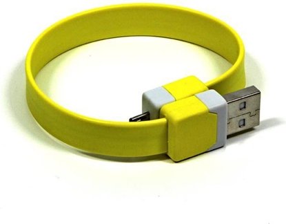 Picture of Kabel USB Neutralle USB-A - microUSB 0.25 m Żółty