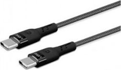 Attēls no Kabel USB Savio USB-C - 1 m Czarny (SAVIO-CL150)