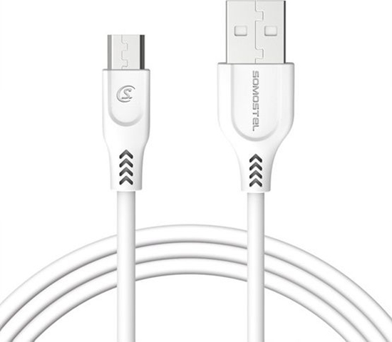 Picture of Kabel USB Somostel USB-A - USB-C 1 m Biały (25716)