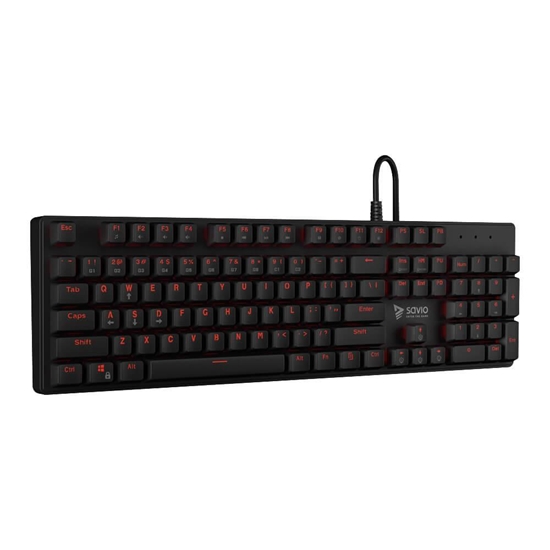 Изображение KEYBOARD RX FULL RED TEMPEST SAVIO