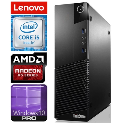 Attēls no Lenovo M83 SFF i5-4460 16GB 120SSD+2TB R5-340 2GB WIN10PRO/W7P