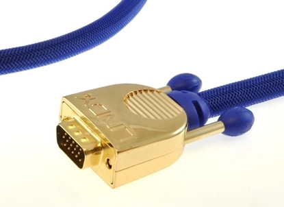 Изображение Lindy Premium Gold VGA 30.0m VGA cable 30 m VGA (D-Sub) Blue