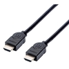 Изображение Manhattan HDMI Cable, 4K@30Hz (High Speed), 1.5m, Male to Male, Black, Equivalent to HDMM150CM, Ultra HD 4k x 2k, Fully Shielded, Gold Plated Contacts, Lifetime Warranty, Polybag