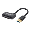 Изображение Manhattan USB-A to SATA 2.5" Adapter Cable, 42cm, Male to Male, 5 Gbps (USB 3.2 Gen1 aka USB 3.0), Supports 48-bit LBA, SuperSpeed USB, Three Year Warranty, Blister