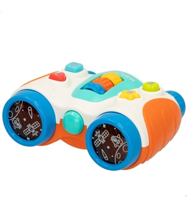 Picture of Muzikāla attīstoša rotaļlieta Binoklis ar skaņu un gaismu no 24 men. CB49390