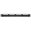 Picture of NetRack Patch panel 19'' 24-porty Kat. 5e UTP Czarny (104-05)