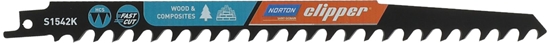 Изображение Norton Clipper NORTON BRZESZCZOT S1542K 240mm /2szt. DREWNO MIĘKKIE, DREWNO BUDOWLANE N70184608360