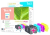 Picture of Peach 316405 ink cartridge 5 pc(s) Black, Cyan, Magenta, Yellow