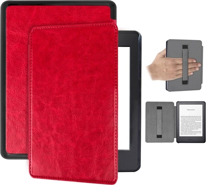 Attēls no Pokrowiec Alogy Leather Smart Case Kindle 10 2019 czerwony