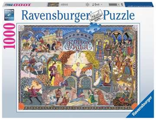 Изображение Ravensburger Romeo and Juliet Jigsaw puzzle 1000 pc(s) Art