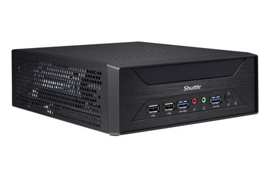 Picture of Shuttle XPC slim Barebone XH510G - S1200, Intel H510, 1xDP, 1xHDMI, 1x PCI-E 16X, 1x LAN, 1x 2.5", 2x M.2, 24/7 permanent operation