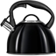 Attēls no Smile MCN-13/C Kettle with whistle 3L (Black)