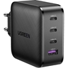 Изображение UGREEN USB-A+3xUSB-C 65W  GaN Tech Fast Wall Charger EU Black