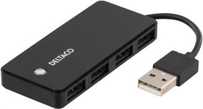 Picture of HUB USB Deltaco 4x USB-A 2.0 (UH-480)