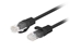 Изображение Patchcord kat. 6 UTP 1m 10-pack fluke passed czarny