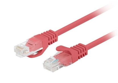 Attēls no Patchcord kat.5e UTP 1.5m czerwony 10-pak PCU5-20CC-015