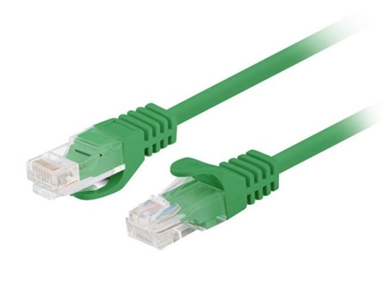 Изображение Patchcord kat.5e UTP 1.5m zielony 10-pak PCU5-20CC-01