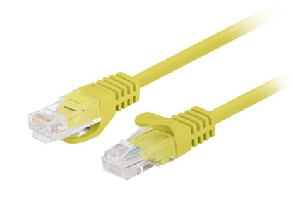 Attēls no Patchcord kat.5e UTP 1m żółty 10-pak PCU5-20CC-010