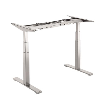 Picture of Fellowes 9694001 standing desk frame Electric 2 leg(s) Silver