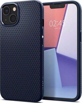 Изображение Spigen Etui Spigen Liquid Air Apple iPhone 13 Navy Blue (SPN1780BLU) - SPN1780BLU