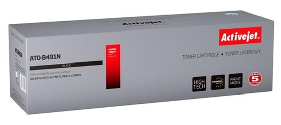 Picture of Activejet ATO-B491N toner (replacement for OKI 44917602; Supreme; 12000 pages; black)