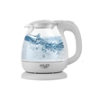 Picture of Adler | Kettle | AD 1283G | Standard | 1100 W | 1 L | Plastic/Glass | 360° rotational base | Grey